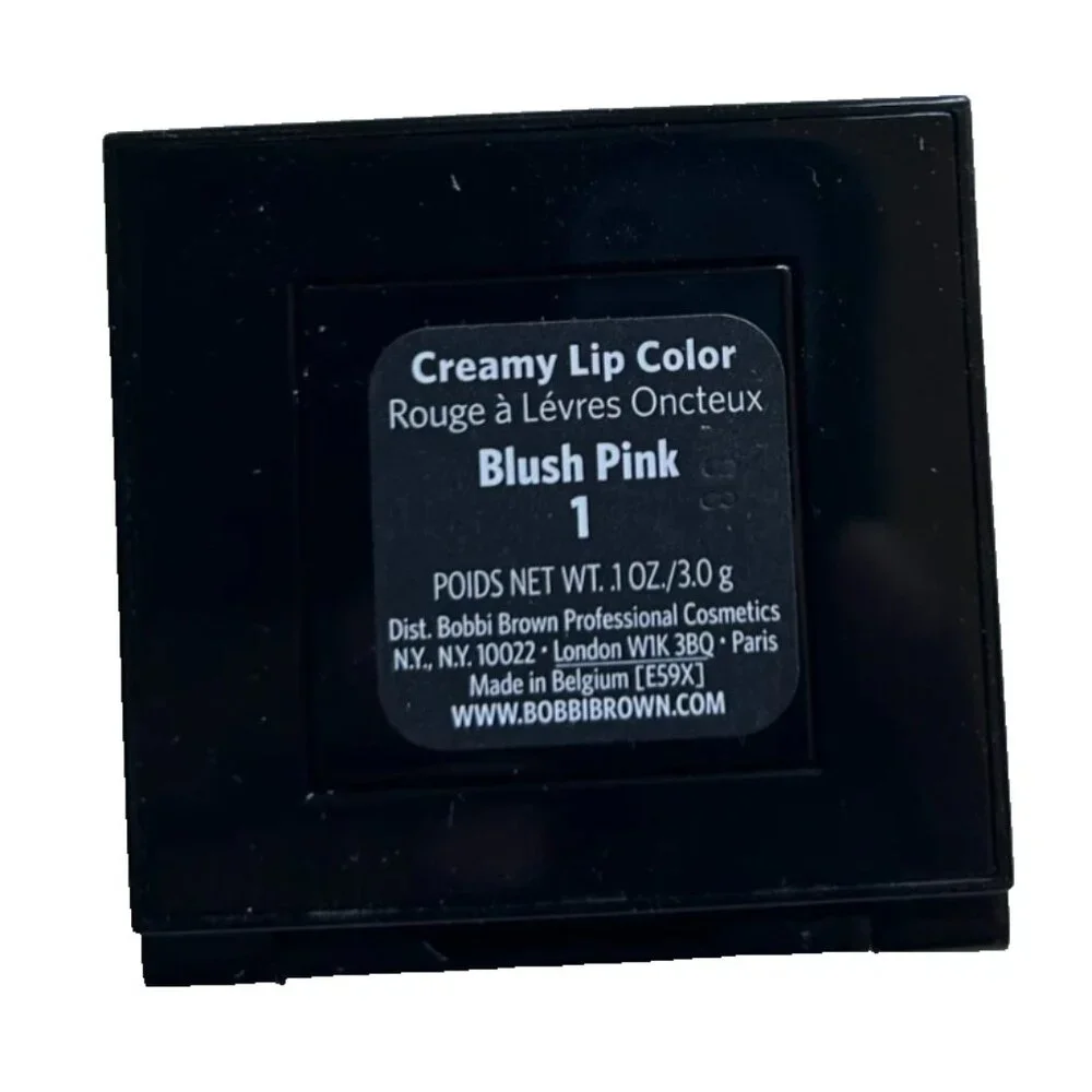 BOBBI BROWN CREAMY LIP COLOR LIPSTICK LIP WEAR #1 BLUSH PINK NIB